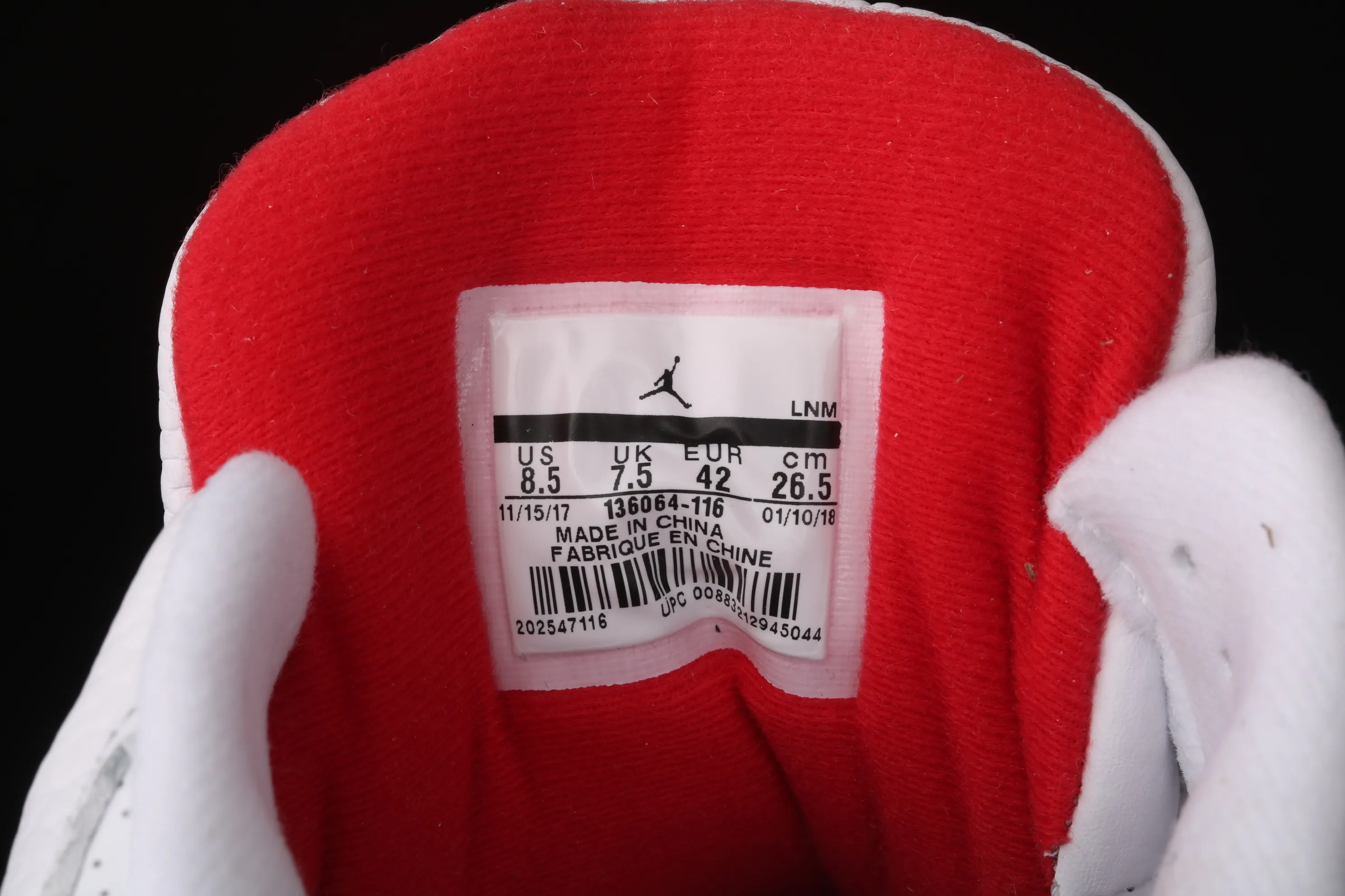 All categories Air Jordan Jordan series basketball shoes Air Jordan 3 Air Jordan 3 Retro AJ3 Joe 3 "Hurricane" "Catalina" first layer genuine label 136064-116